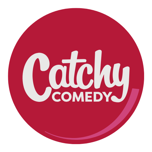 Catchy Comedy Logo White Background